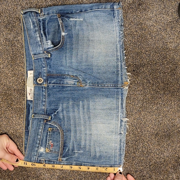 Denim Hollister skirt - Picture 4 of 4